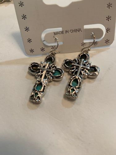 Earrings cross