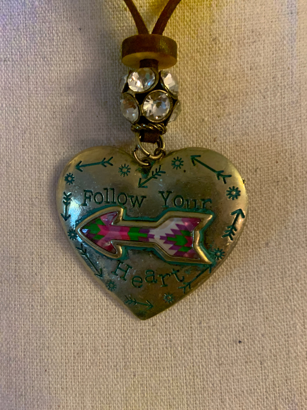Follow your heart necklace