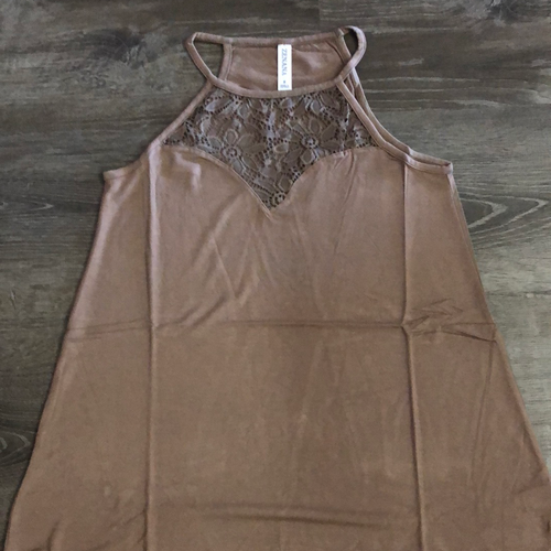 321 Brown rocker tank