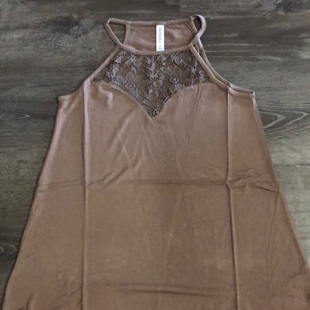 321 Brown rocker tank