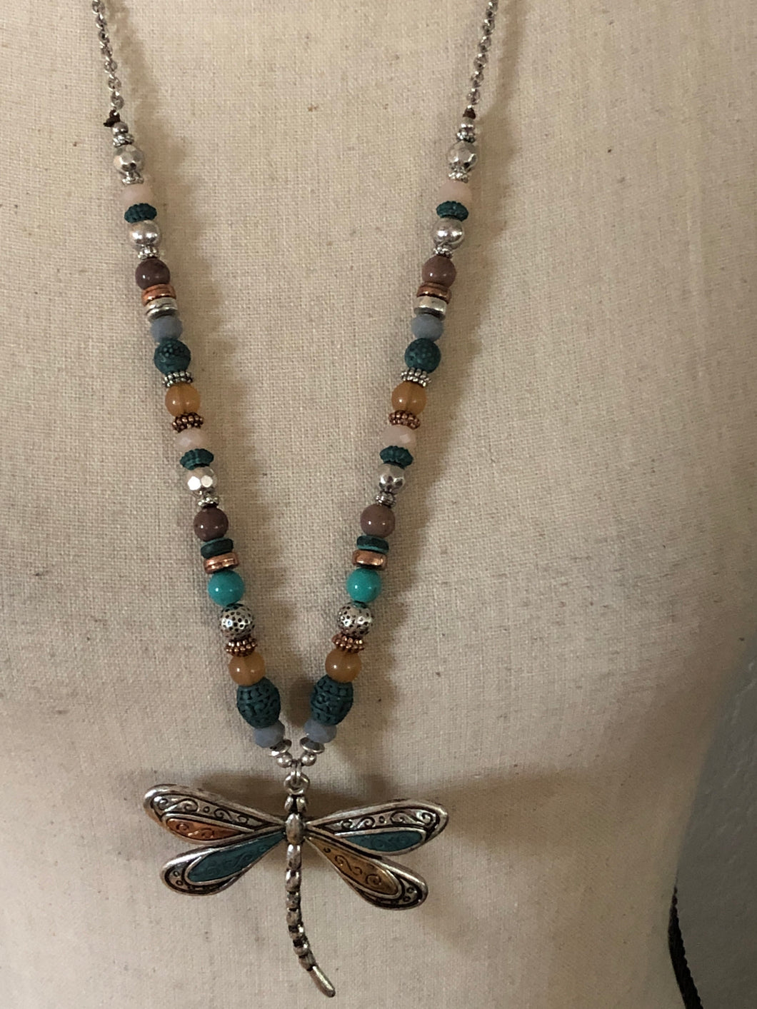 Dragon fly necklace set