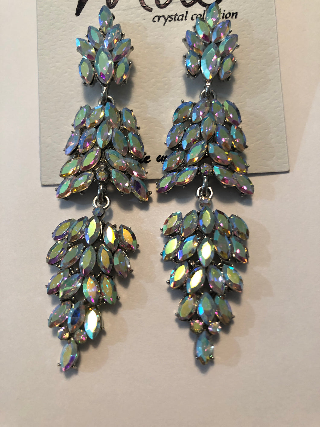 Earrings crystal