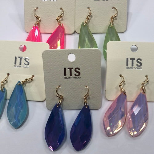 Chandelier acrylic earrings