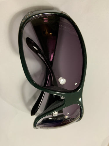 Dark green with bling Sunglasses