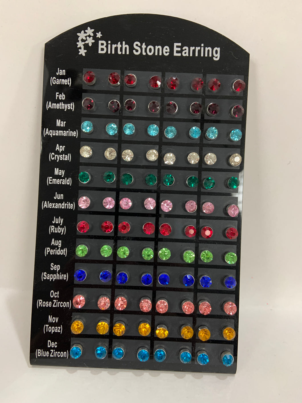 Birthstone earrings amazing