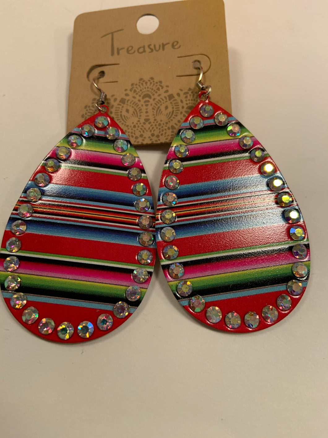 Teardrop earrings 107