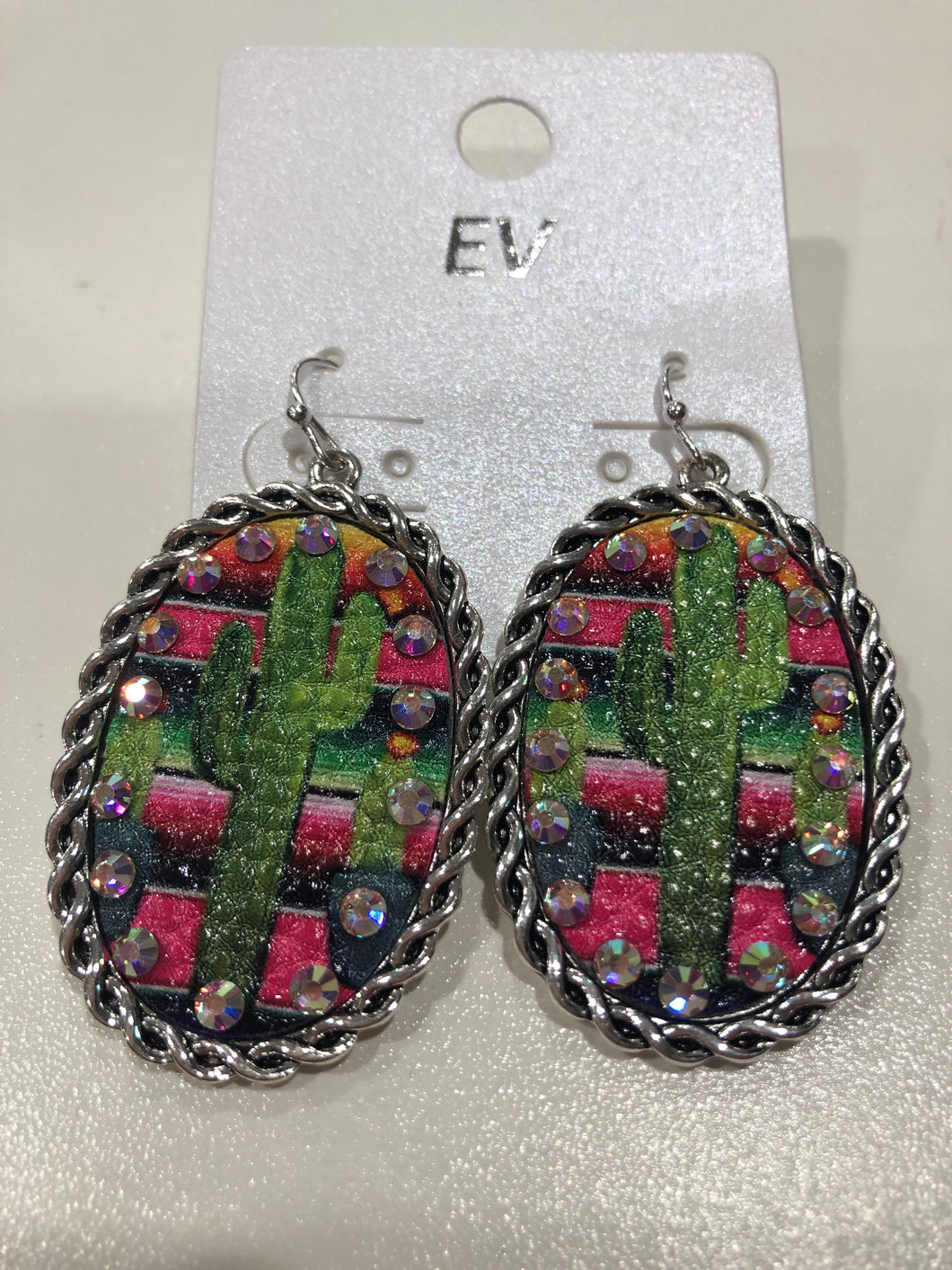 Earrings cactus 458