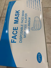 Load image into Gallery viewer, Black four layer disposable mask box