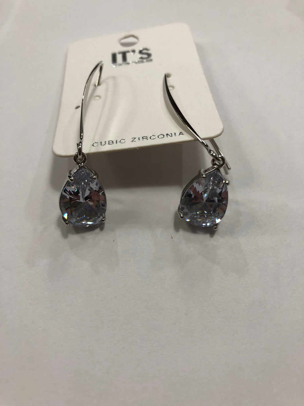 Clear bling earrings