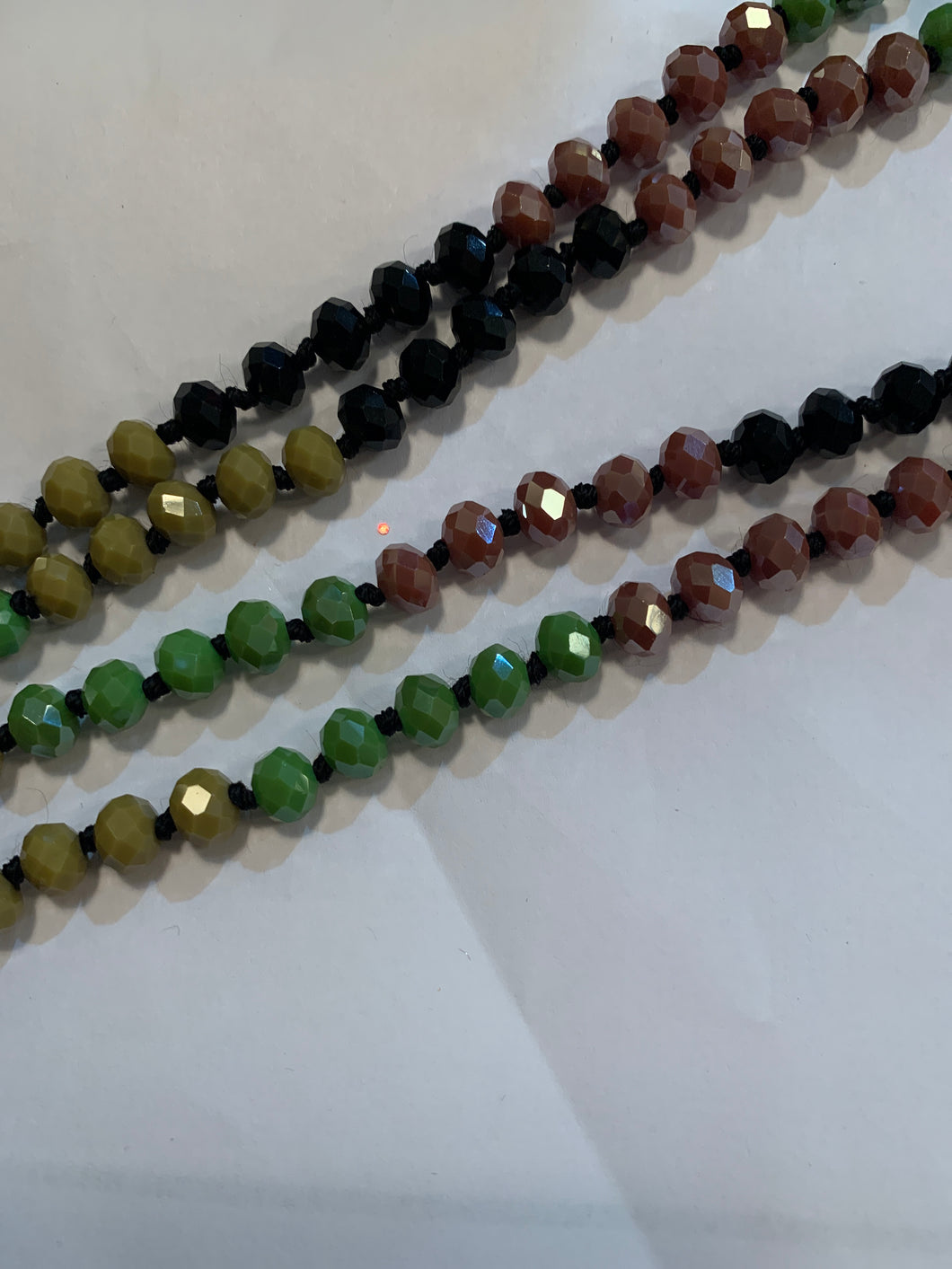 Earth tone beads