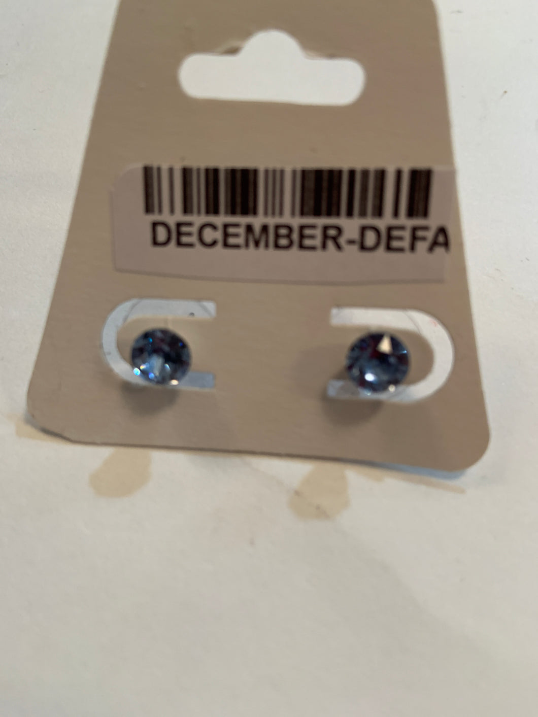 December Earrings Birthstone