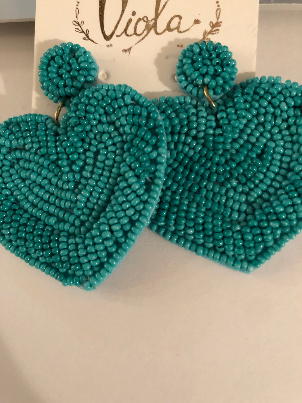 Earrings turquoise 653