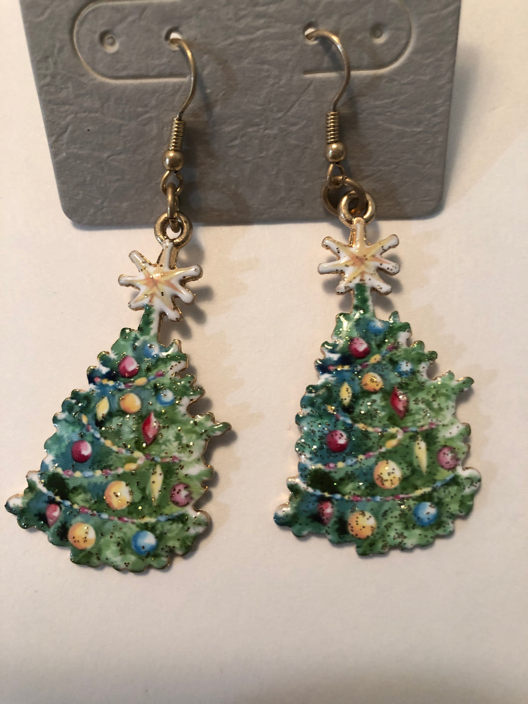 Earrings Xmas trees