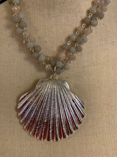 Seashell necklace