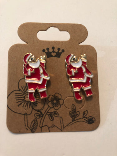 Earrings Santa