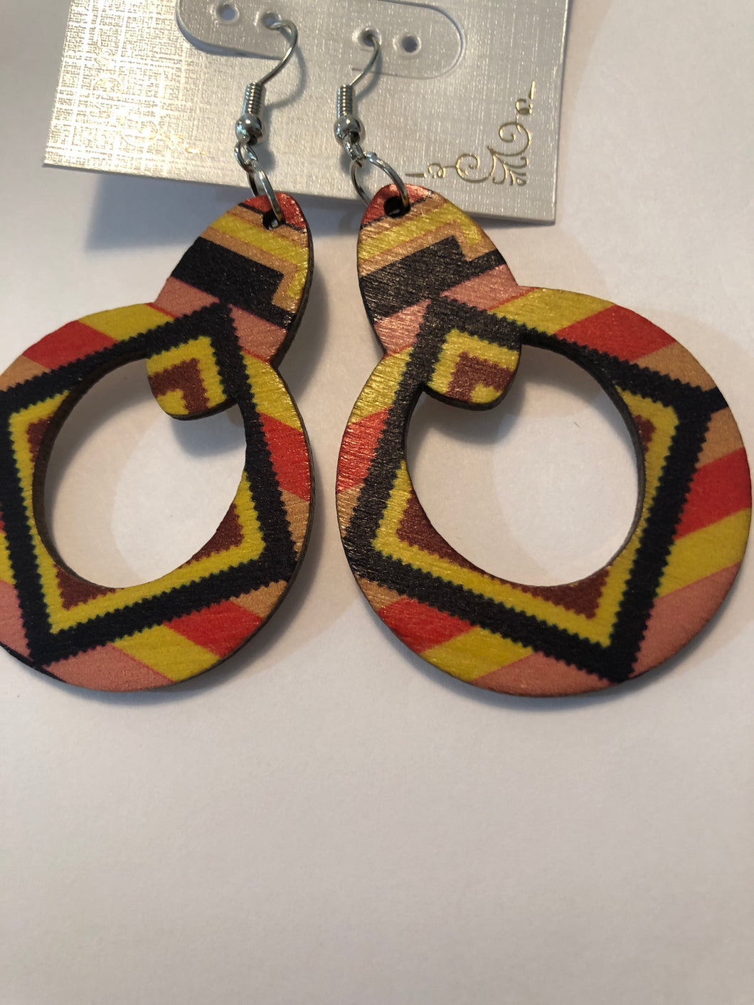 Earrings abstract 101
