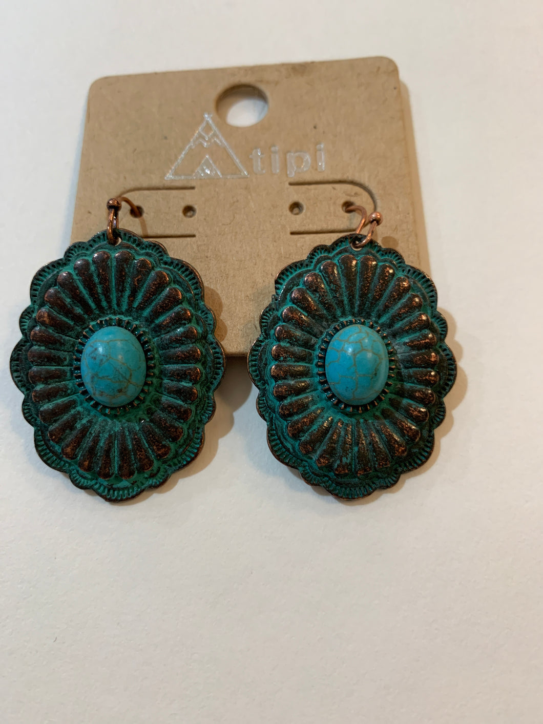 Turquoise earrings 111